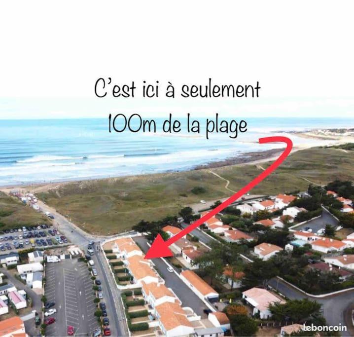 Charmante Maison De Plage Бретиньоль-сюр-Мер Экстерьер фото